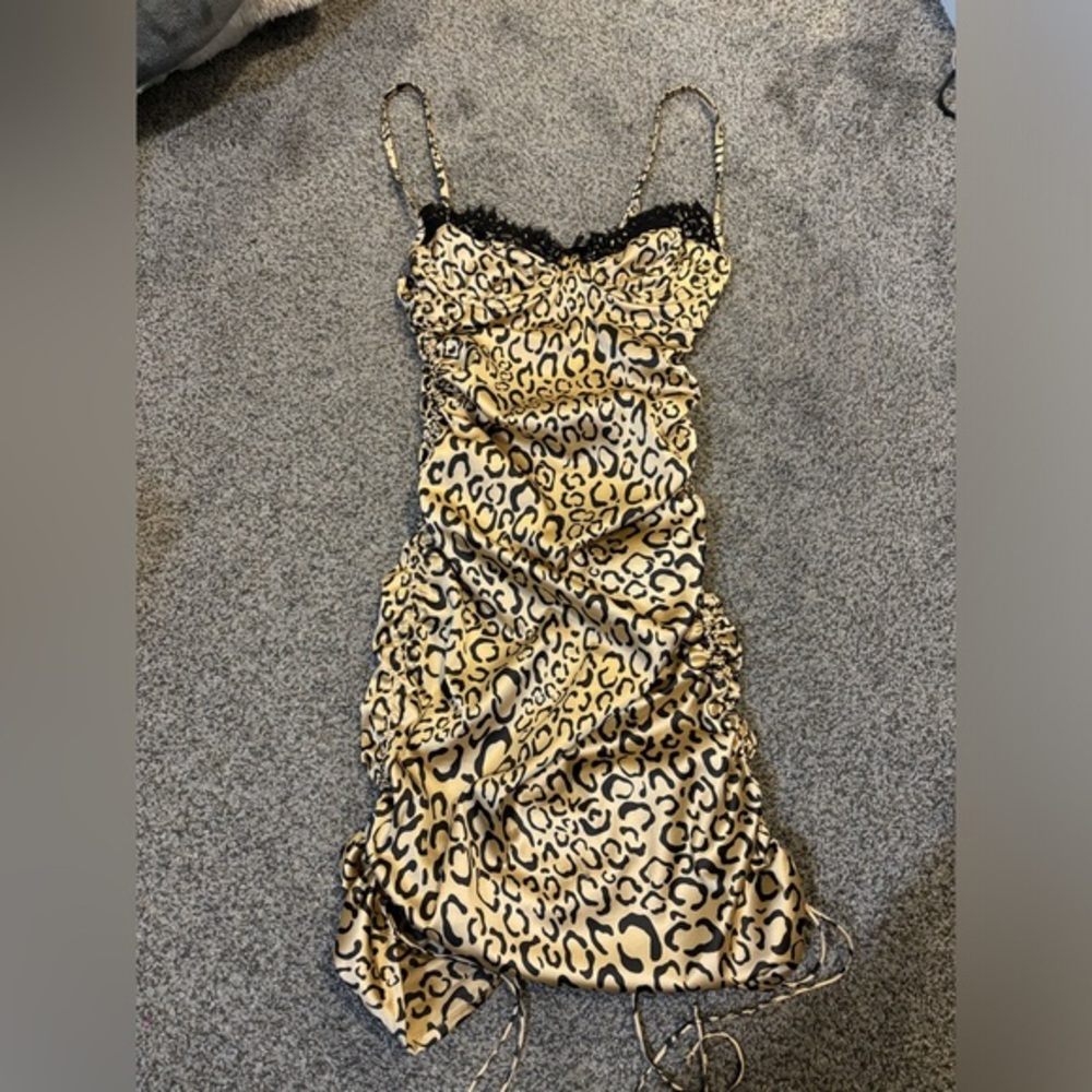 For Love and Lemons Frankie Leopard Dress